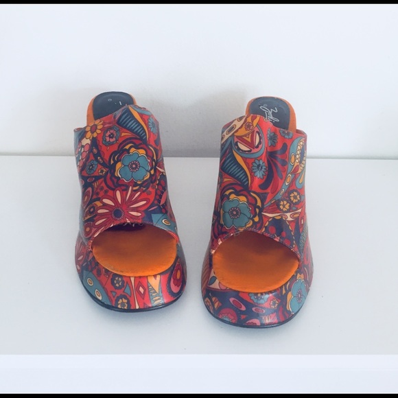 SOLD 90s Psychedelic Platforms Zodiac bratz - Picture 3 of 8